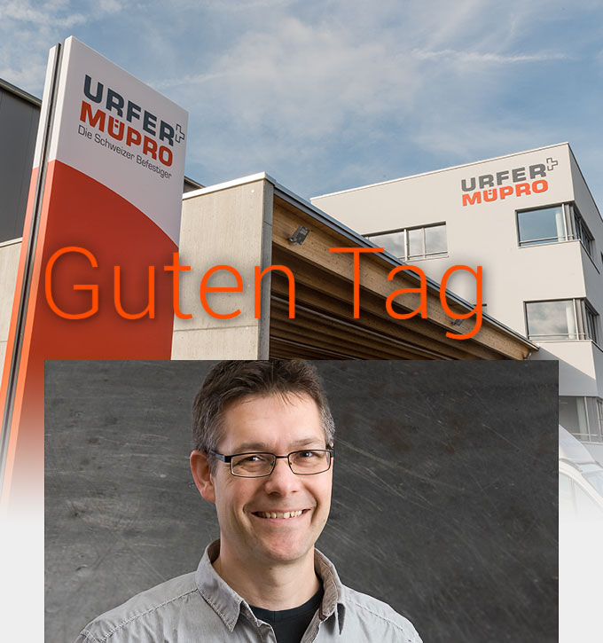 Urfer-Müpro – Die Schweizer Befestiger – Marcel Urfer und neuer Firmensitz