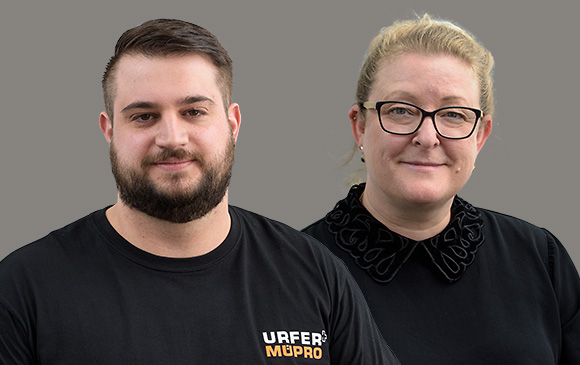 URFER-MÜPRO – Gianluca Alessandroni und Cornelia Härri neu im Team