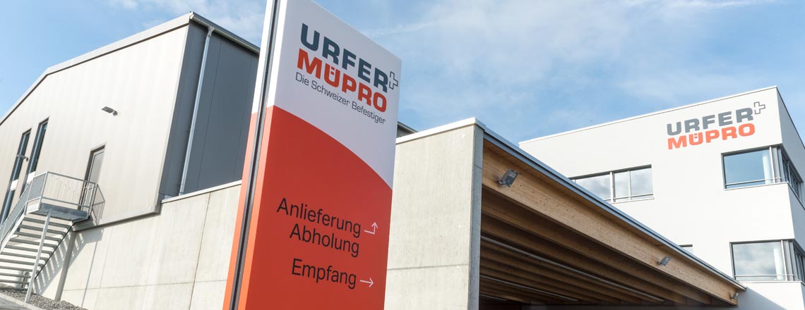Bild Urfer-Müpro Die Befestiger – Neubau Firmensitz in Beinwil am See