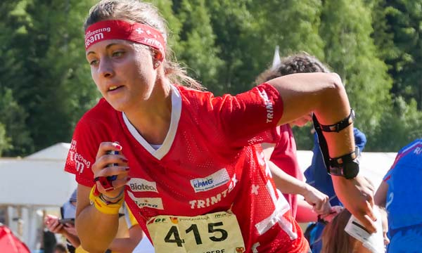 Bild OL-Talent Katrin Müller – am Wettkampf in Finnland