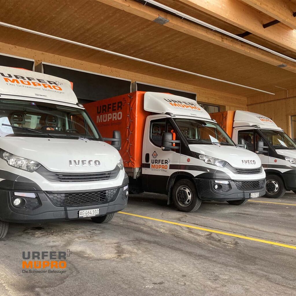Unsere Iveco-Flotte ist bereit für den Einsatz bei unseren Kunden