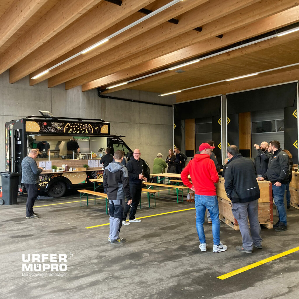 Burger-Abend mit Foodtruck «Burgerei» in der Urfer-Müpro 🍔