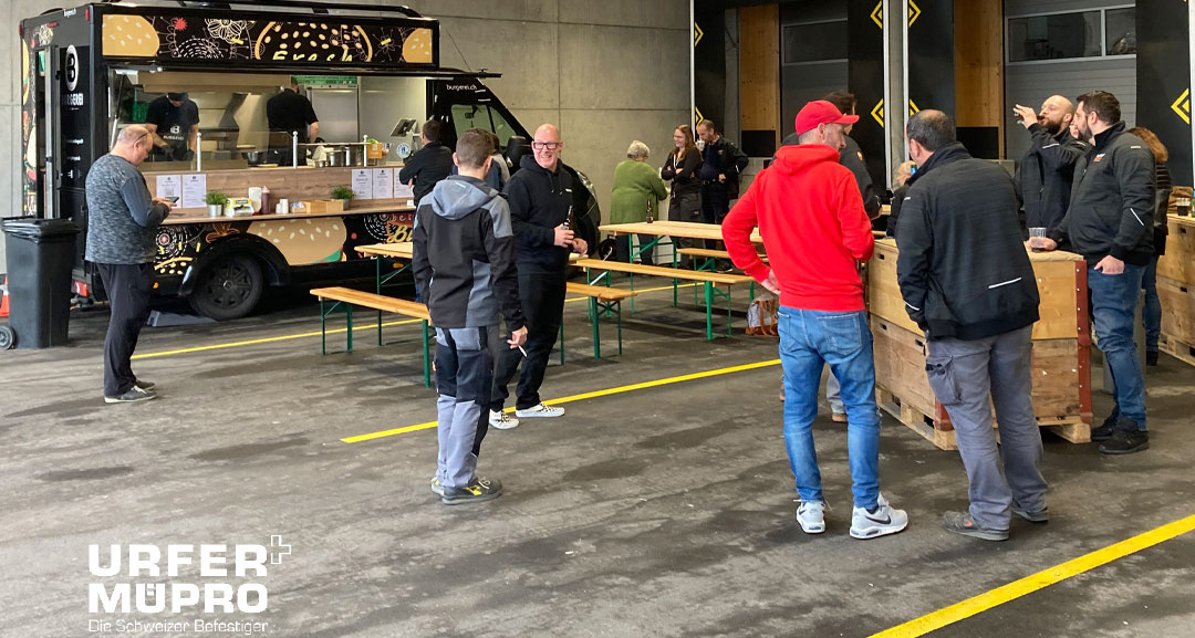 Burger-Abend mit Foodtruck «Burgerei» in der Urfer-Müpro