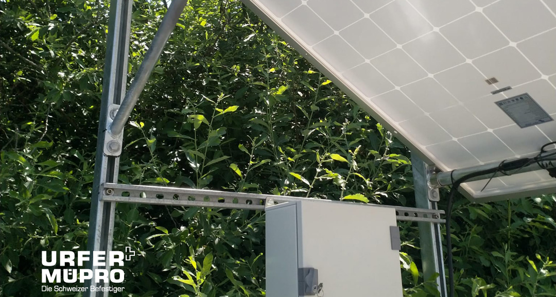 Unterbau für Solarpanels